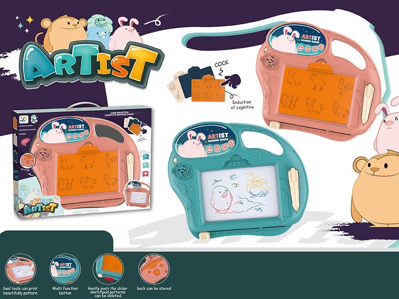 Card Induction Cognitive Multicolor Drawing Board