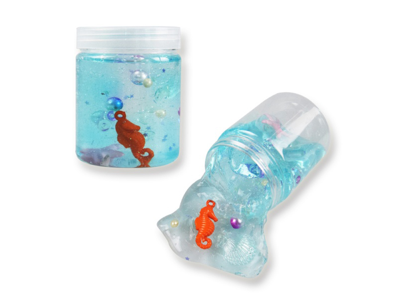 Crystal Mud Slime Blue Ocean Transparent Mud