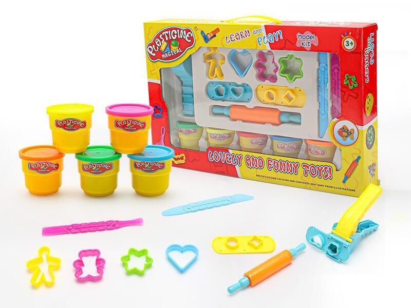 Tool Colored Clay Toy Set