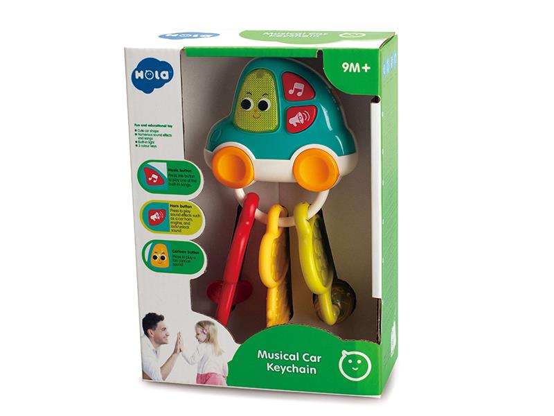 Musical Car Keychain