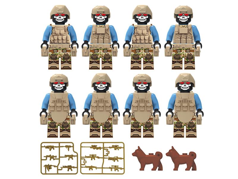 Counter Terrorism Special Forces Building Blocks Figures Toys
