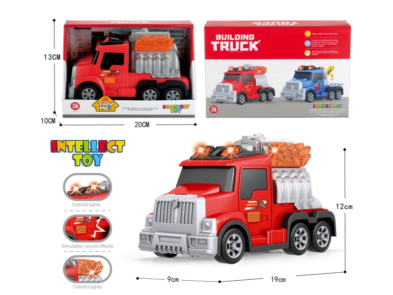 Sound And Light Power Generation Engineering Vehicle