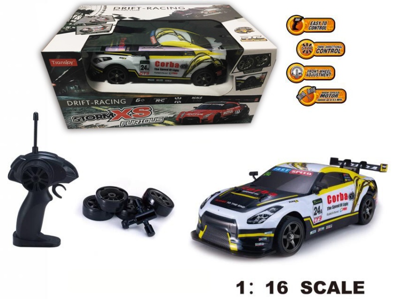 1:16 2.4G Remote Control 4WD Drift Car