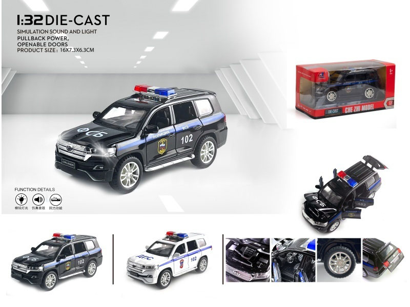 1:32 Toyota Cruiser Russian Police Car