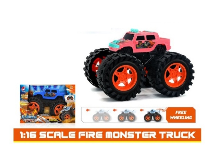 1:16 Fire Wheel Hummer Inertia Vehicle