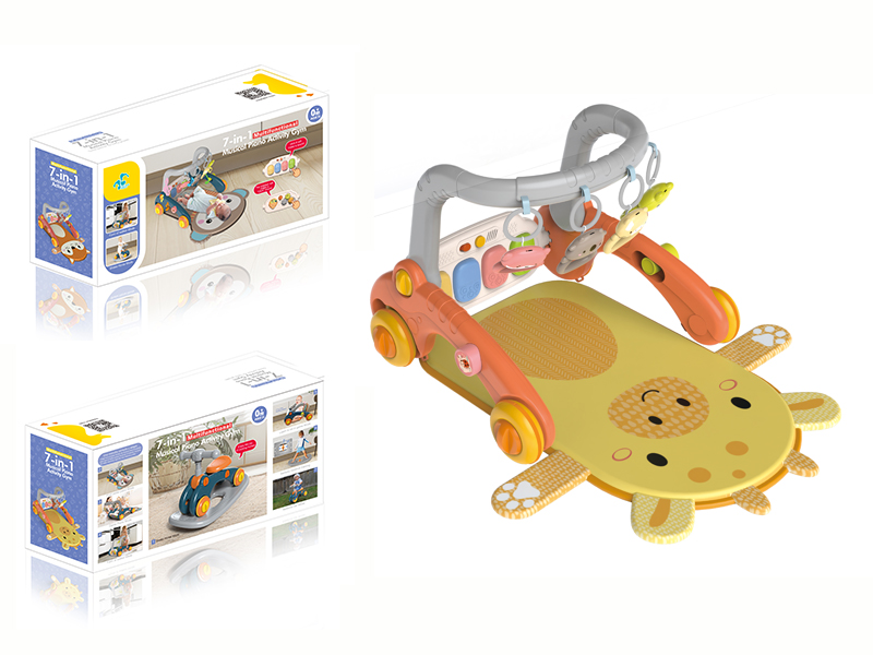7 In 1 Multifunctional Musical PiAno Activity Gym - Giraffe