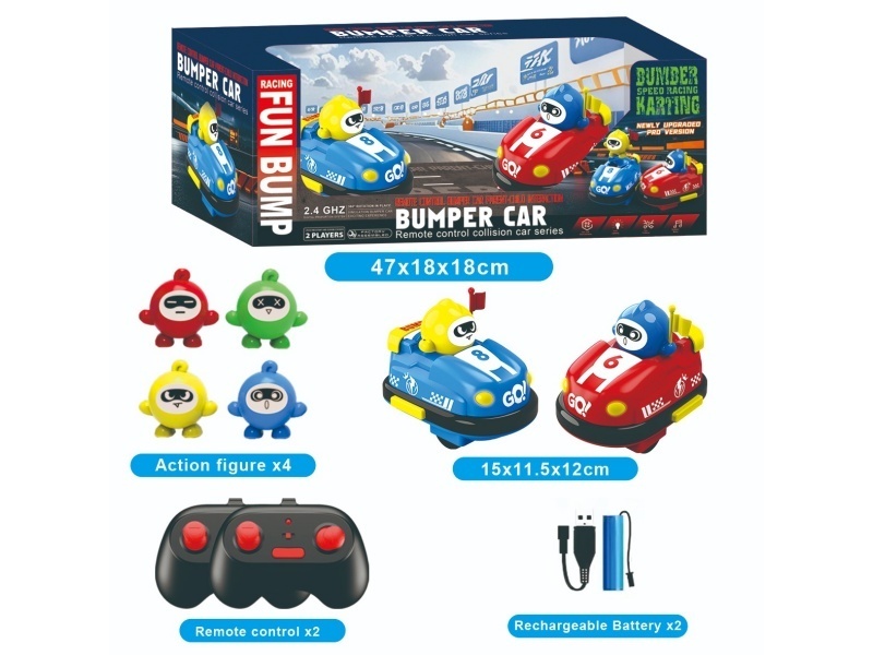 2.4G Remote-Controlled Bumper Car Charging Version