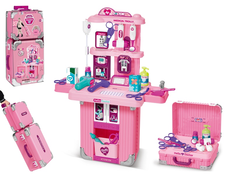 Doctor Play Set Trolley Case
