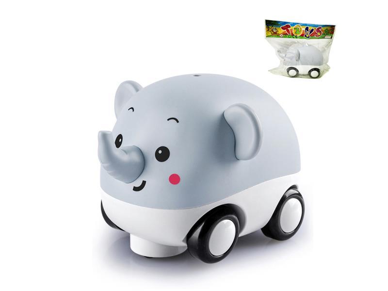B/O Go And Bump Elephant Cartoon Car