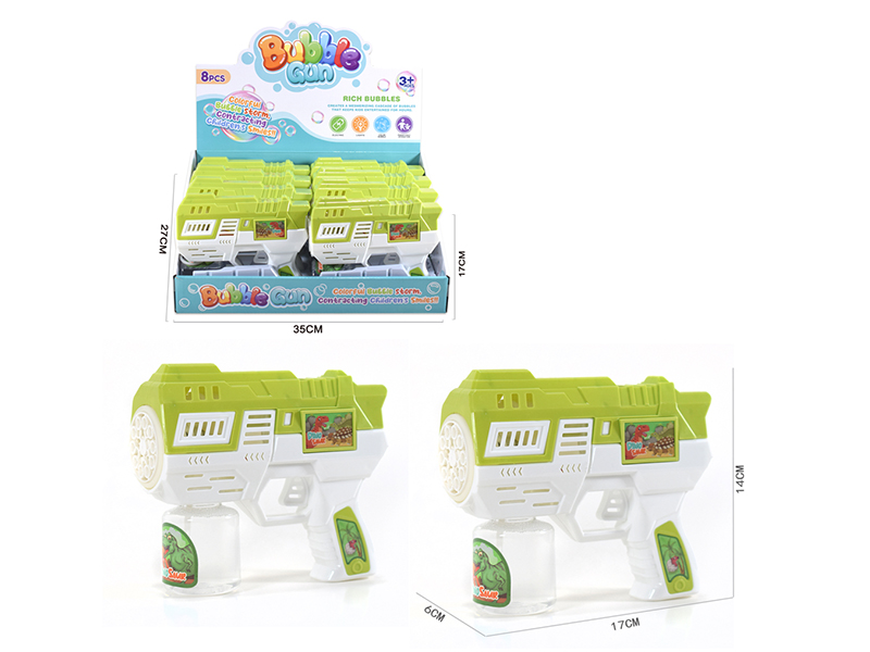 Electric Bubble Gun 8pcs