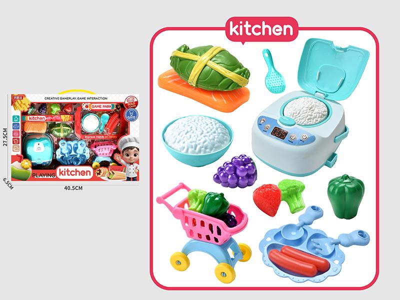 Electric Cooker Kitchen Play Set