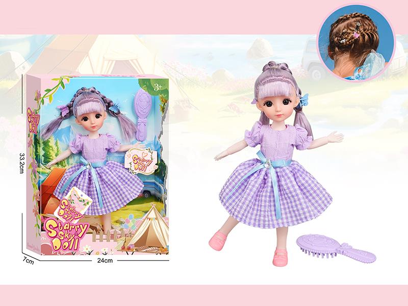 12 Inch 11-Joints Modern Sweet Doll