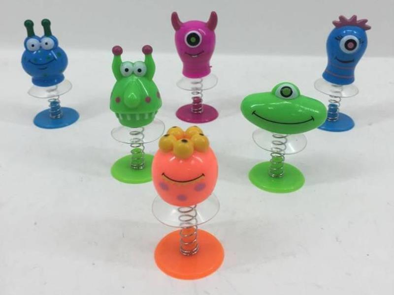 (6)Jumping Monster Spring Toy