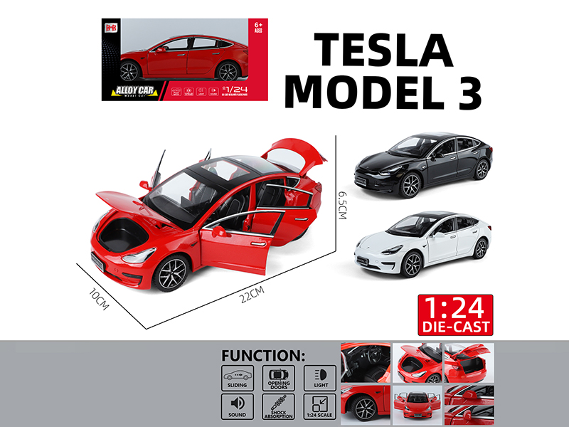 1:24 Pull Back Tesla