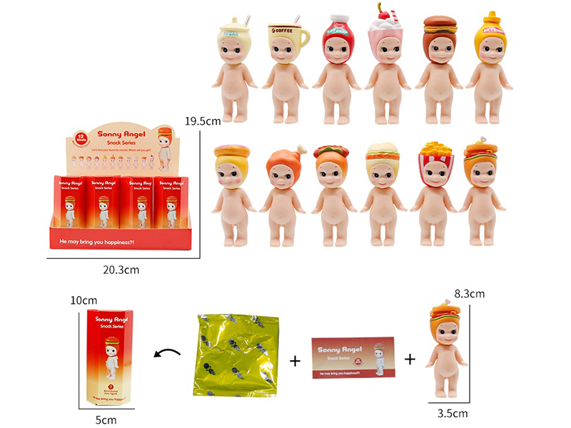 Sonny Angel Snack Series Mini Figures 12pcs