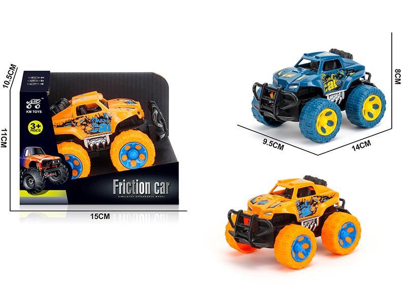 Friction Mini Graffiti Car