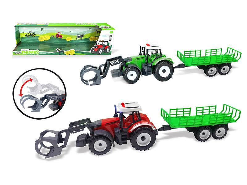 Friction Farmer's Cart With Light And Sound