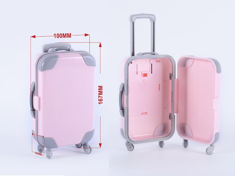 Storage Small Luggage(Solid Color Pink)