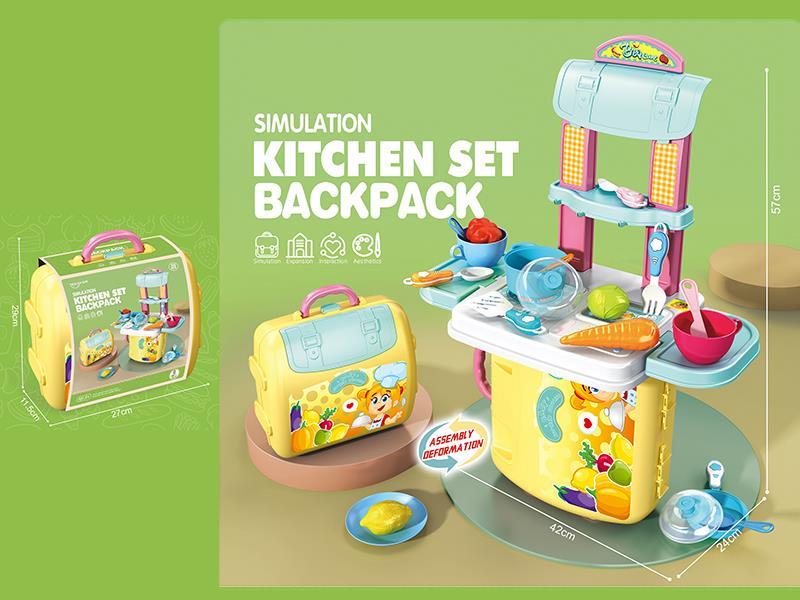 Simulation Kitchen Set Backpack