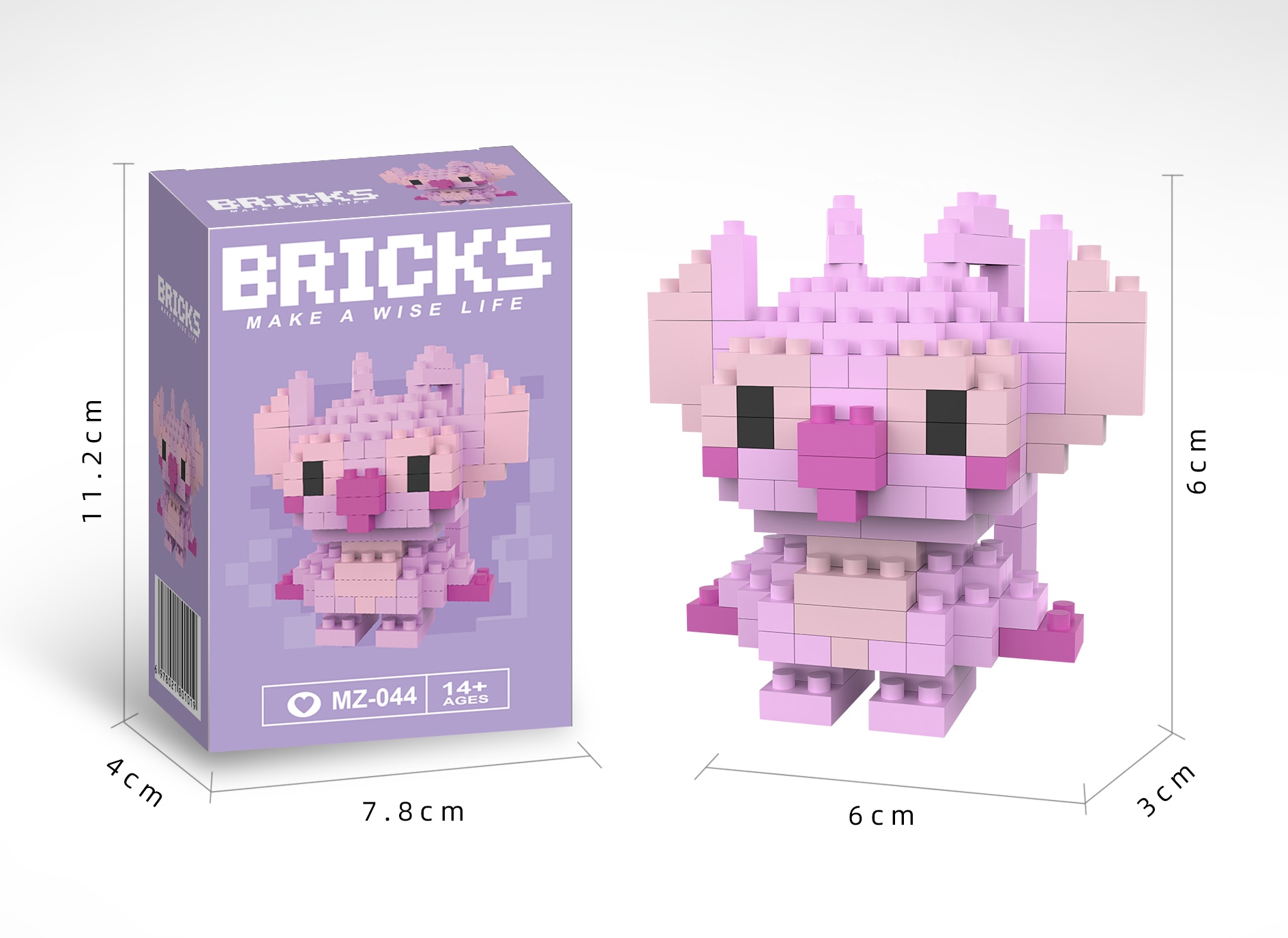 Building Blocks: 150 PCS Of Small Figurines
