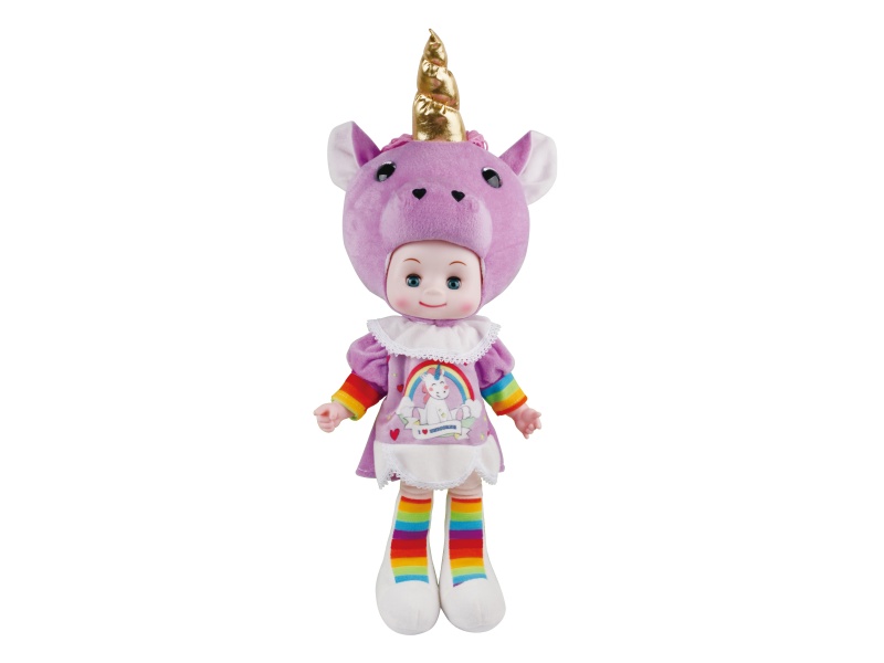 20-Inch Music Crystal Unicorn (Opp Bag)
