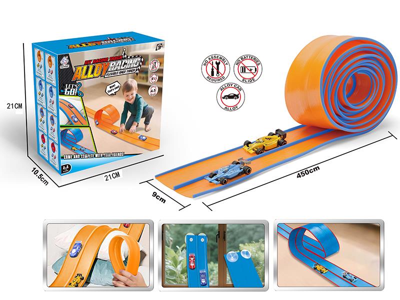 4.5M Flexible Race Track Alloy Car