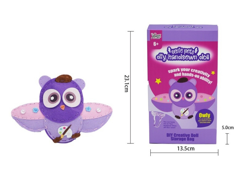 Genie Pets DIY Handsewn Doll - Owly
