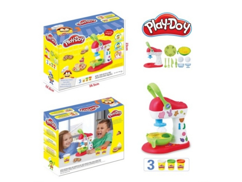 Colored Clay Ice Press Machine Set