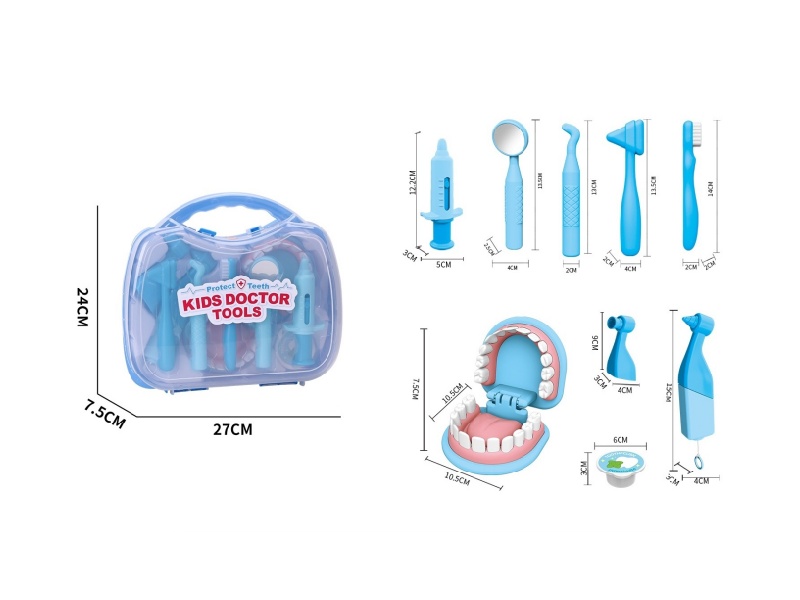 Play House Boy Doctor Medical Equipment Storage Box