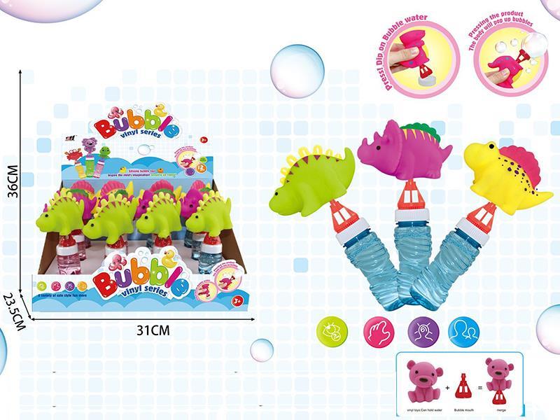 Dinosaur Bubble Stick 12pcs