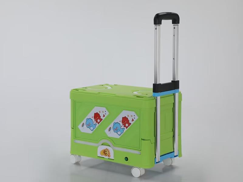 Multifunctional Children's Folding sStorage Box(With Wheels,With Lights And Music, With Drawbar)