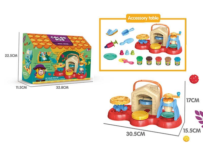 Pizza House Play Dough