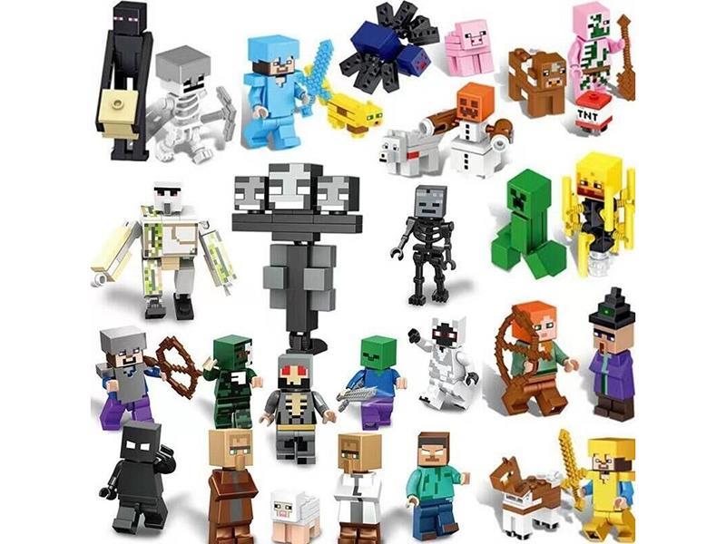 Minecraft Building Blocks Dolls 29pcs