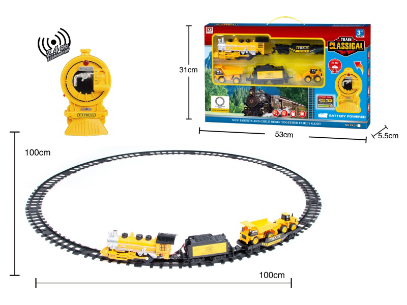 Remote Control Rail Train