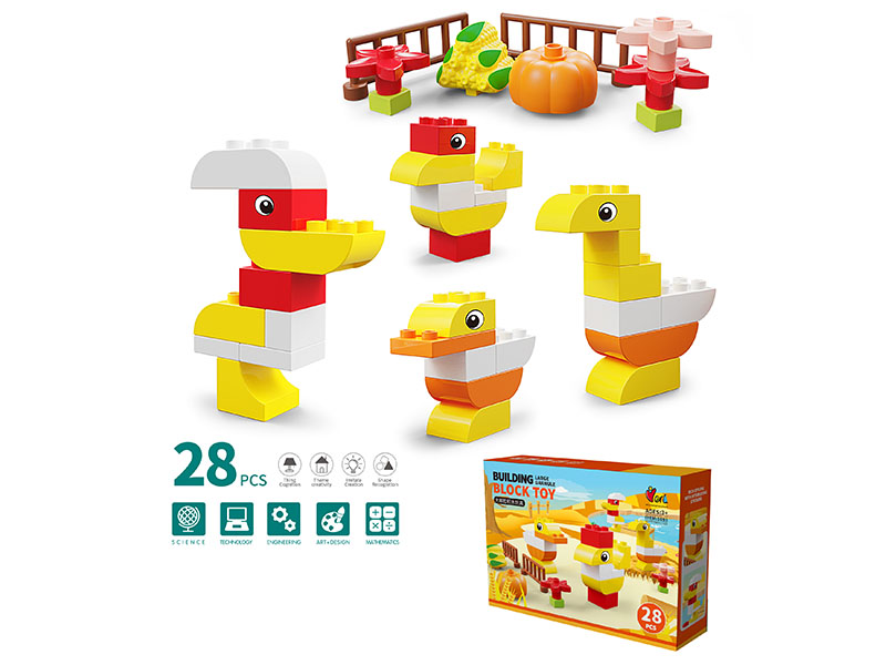 Large Particles Building Blocks 28PCS