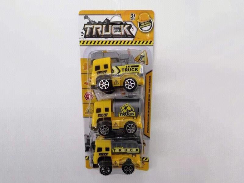 Two-Color Sliding Mini Engineering Vehicle