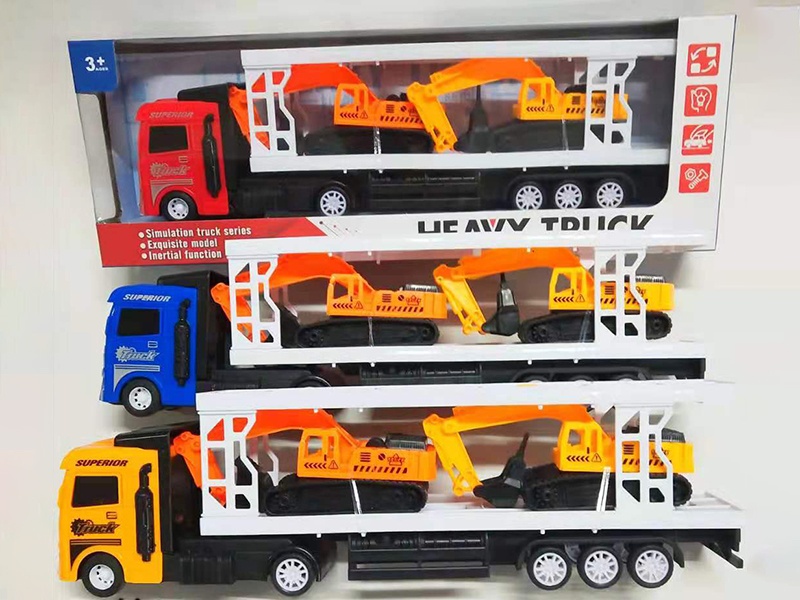 Friction Heavy Truck With Excavator