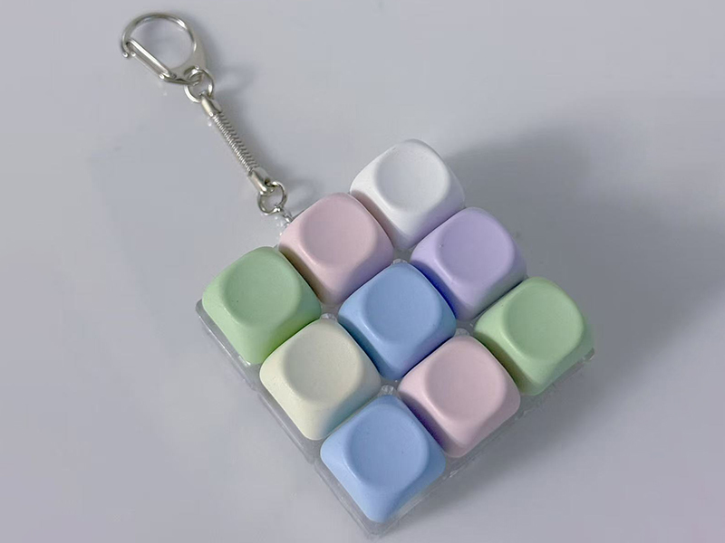 9-Key Keyboard Keychain - No Light