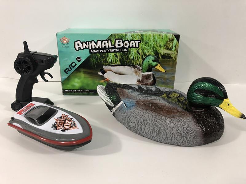 2.4G 4CH RC Green-eaded Duck Boat