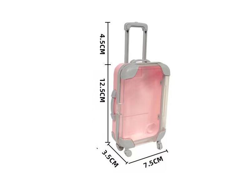 Storage Luggage Toy(Transparent Pink)