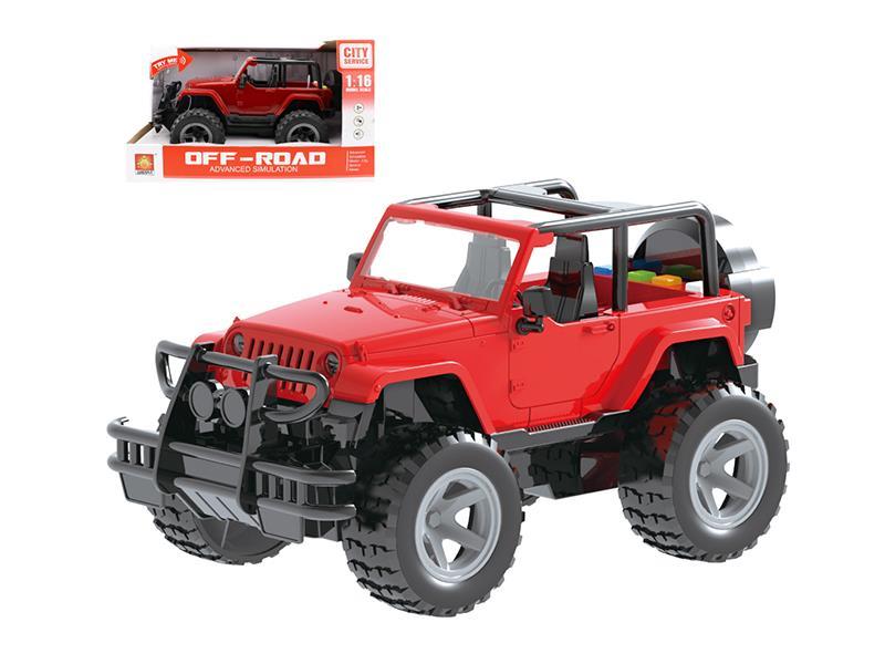 Friction Jeep(With light and music)