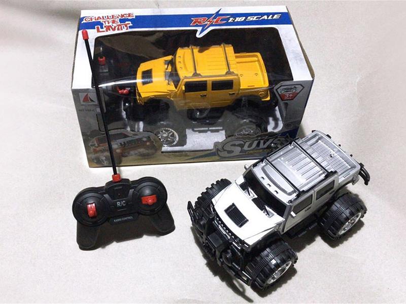 1:18 4CH Remote Control Hummer Off-Road Vehicle