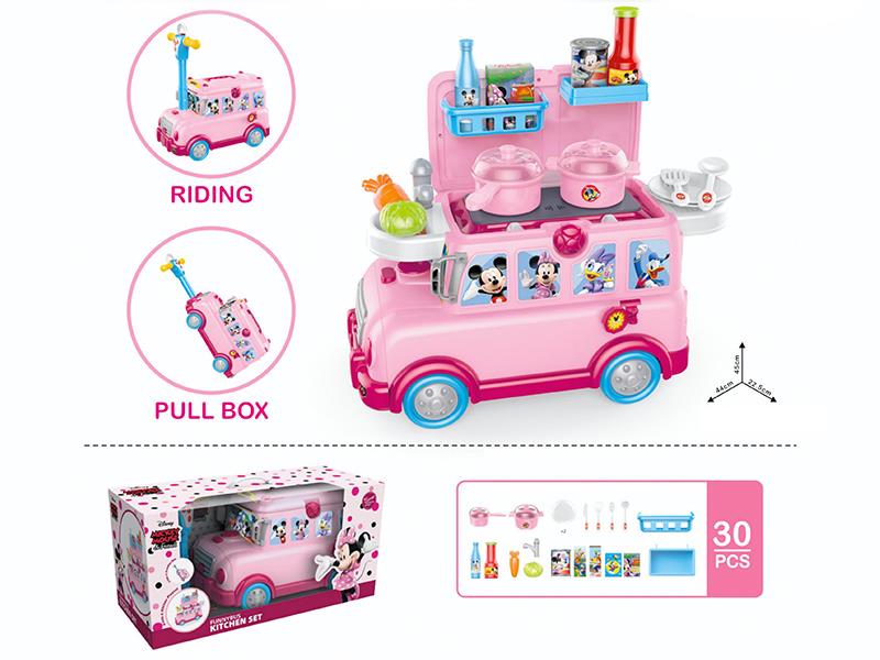 Minnie Funny Bus Kitchen Set