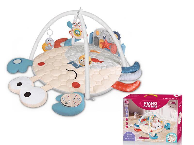 Crab Pedal Piano Fitness Blanket