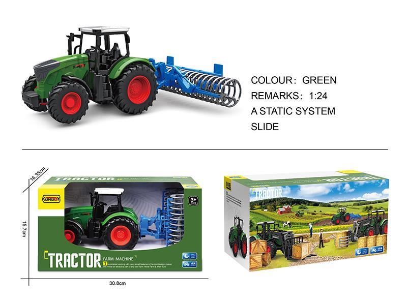 1:24 Slide Farm Tractor