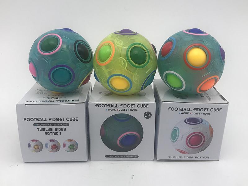 Glow In The Dark Football Cube