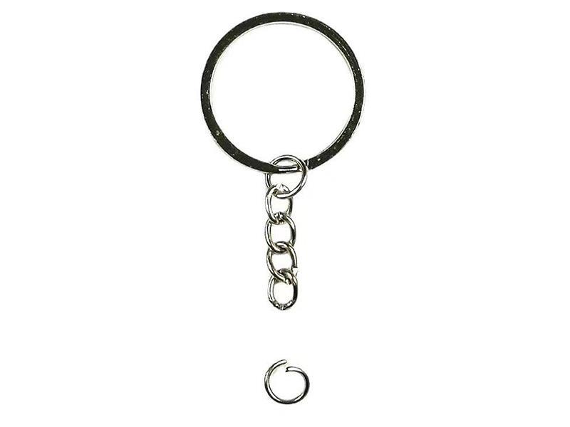 Key Chain: 2.5Cm Single Button