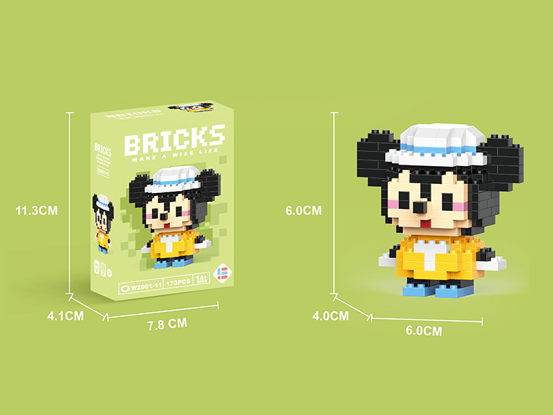 Mini Mickey Mouse Building Blocks 173PCS