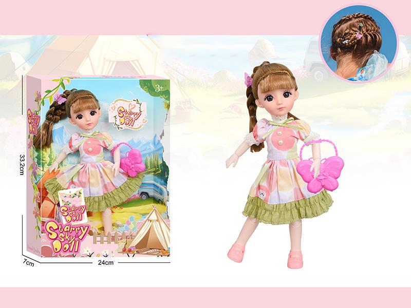 12 Inch 11-Joints Modern Sweet Doll