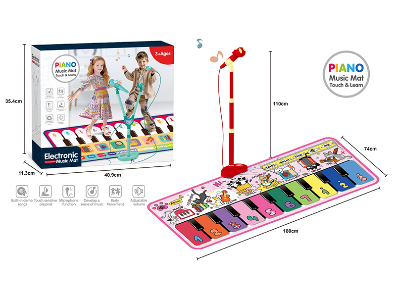 Piano Music Mat With Microphone